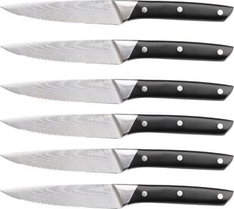 Bj&ouml;rn Borg Cuchillos de chuleteros ERLING - 6 Piezas