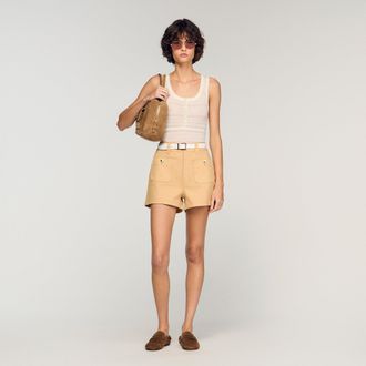 Sandro Denim shorts