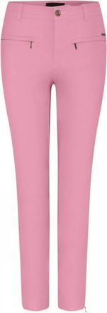 C.Ro Slim-fit broek - Dames - Slim Fit Broeken - Roze - S - Broeken
