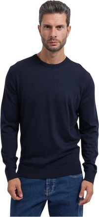 Guess Narciso Sweater - Heren - Truien - Blauw - Maat: S Wol