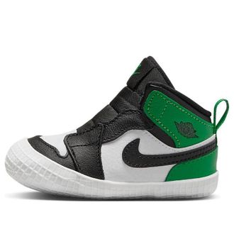 Air Jordan (TD) Air Jordan 1 Mid Black Lucky Green AT3745-031
