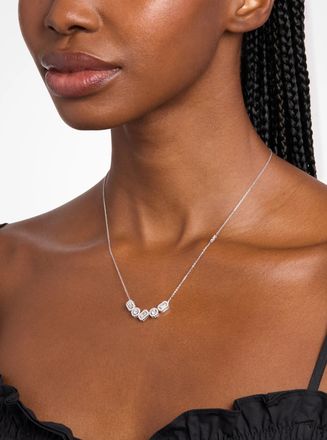 Michael Kors Precious Metal-Plated Sterling Silver Pav&eacute; Necklace