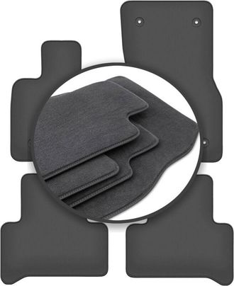 OEM Alfombrillas Premium Para: Alfa Romeo Stelvio Q4 (4wd) 4x4 Suv (2017-)