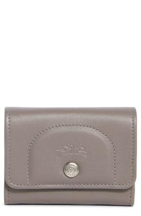 Longchamp Le Pliage Xtra Leather Flap Card Case in Pebble at Nordstrom Rack