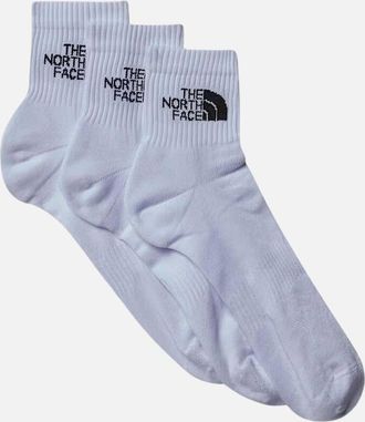 The North Face Mens The North Face Multi Sport Cushion Quarter Sock 3-Pack - TNF White - Size: 12.5/11.5/12/11/13.5/14/14.5/15/15.5/16/9.5/9/10/10.5/13