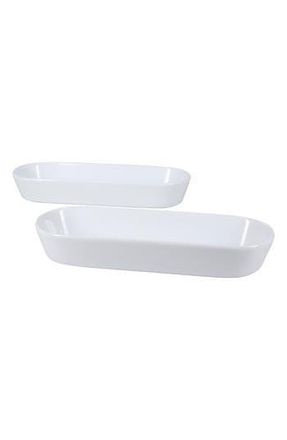 BIA Cordon Bleu Oslo Set of 2 Oblong Baking Dishes in White at Nordstrom Rack