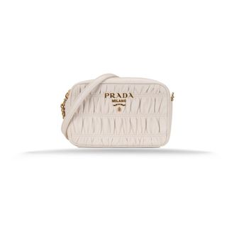 Prada Clutches - female - Prada - Cross Body Bags - White - ONE SIZE - Bags