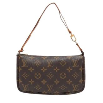 Louis Vuitton Pre-owned Shoulder Bags, female, Brown, Size: ONE SIZE Pre-owned Canvas Shoulder Bag