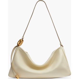 DKNY Velvet Large Shoulder in Buttercream at Nordstrom