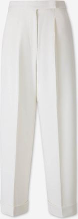 Max Mara Straight Leg Trousers With Pleats