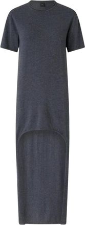 Pinko Bratislava Jurk - Dames - Kleedjes - Grijs - M - Wol - Kleedjes
