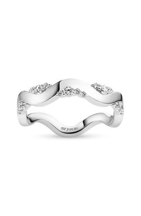Sif Jakobs Jewellery Ring Ellera Waves Altro in 925 Sterling Silver at Nordstrom, Size 7.5