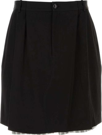 Namacheko Tidan Bermuda Shorts - Heren - Korte Broeken - Zwart - M - Wol - Korte Broeken