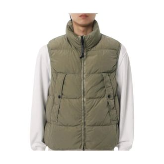 C.P. Company Chrome-R Padded Vest - - Jackets - Uomo - Verde - M