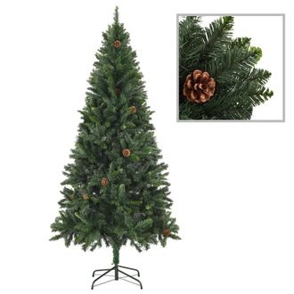 vidaXL &Aacute;rbol De Navidad Artificial Con Pi&ntilde;as Verde 180 Cm Vidaxl