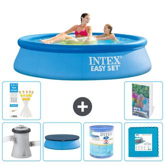 Intex Piscina Easy Set Redonda - 244x61 Cm - 7-piezas S254