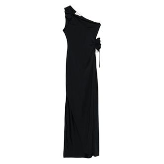Coperni Asymmetric Flower Gown