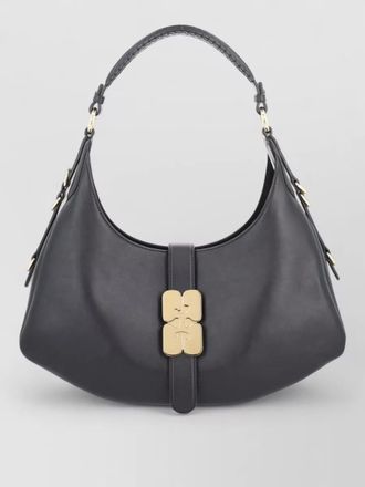 Ganni kat small shoulder bag buckle detail