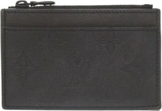 Louis Vuitton Pre-owned Vintage Monogram Shadow Coin Case - Heren - Vintage Accessoires - Zwart - ONE Size - Vintage