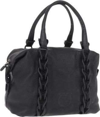 Ferragamo Pre-owned Handbag - Dames - Vintage Handtas - Zwart - ONE Size - Vintage