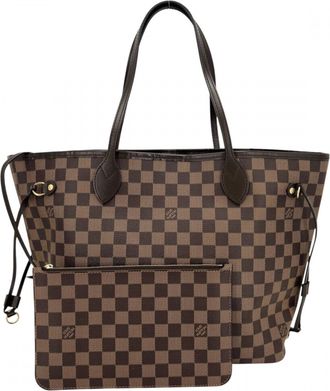 Louis Vuitton Brown Damier Canvas Damier Canvas Handbag Tote Bag (Pre-Owned)