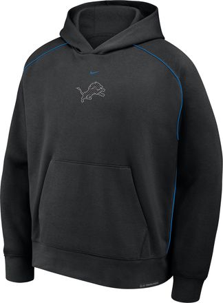 Nike Detroit Lions Rivalries Collection Air Nike Mens NFL Pullover Hoodie in Black | 06AB0B9B9J-FVA