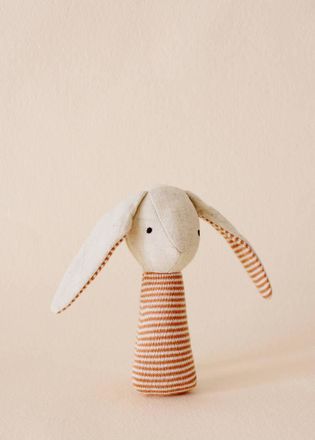 Mango Sonaglio per bambini a forma di coniglietto sabbia - Home - Taglia unica - MANGO HOME