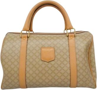 Celine Pre-owned Handbags, female, Brown, Size: ONE SIZE Pre-owned Vintage PVC Handbag