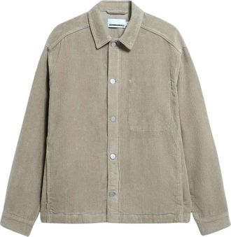 Armedangels Relaxed Cord Jacket - Heren - Zomerjassen - Beige - M - Katoen - Jassen