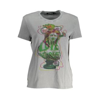 Desigual Floral Bust Graphic T-shirt