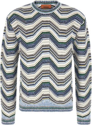 Missoni Multicolor Crew Neck Sweater