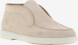 Santoni Wildleder-Dessertboots mit Gummisohle