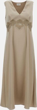 Parosh Beige Midi Dress