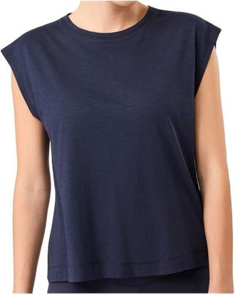 Mandala Train Today Top T-Shirt für Damen | blau