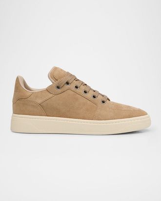 Giuseppe Zanotti Men & apos;s Colorata Suede Low-Top Sneakers