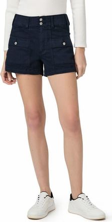 Paige Olivia Cargo Denim Shorts in Vnvyseascp at Nordstrom, Size 31