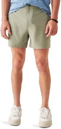 Faherty Belt Loop All Day 5-Inch Shorts in Olive at Nordstrom Rack, Size 34