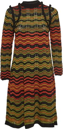 Missoni Abito corto a righe - Verde