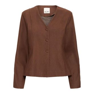 Ichi Giacche - - Jackets - Donna - Marrone - XL
