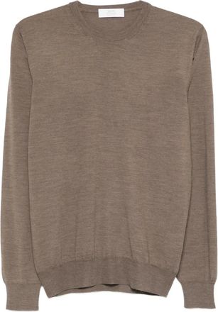 Mauro Ottaviani Maglione girocollo in lana - Marrone