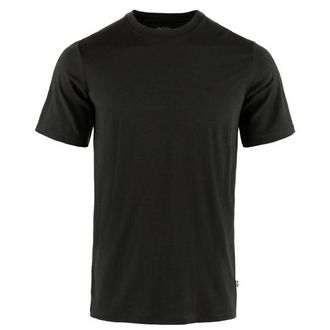 Fj&auml;llr&auml;ven Abisko Wool S/S T-Shirt f&uuml;r Herren | schwarz
