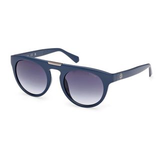 Guess Accessoires, Heren, Blauw, ONE Size, Moderne pilotenzonnebril