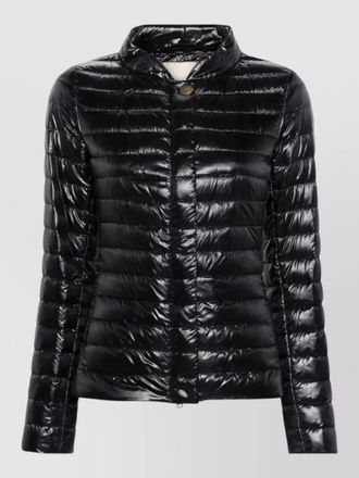 Herno quilted short down puffer jacket