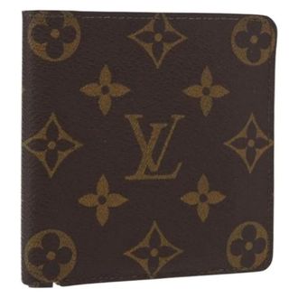Louis Vuitton Pre-owned Wallets, female, Brown, Size: ONE SIZE Pre-owned Canvas Wallet
