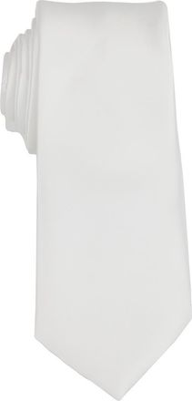 Brooklyn Brigade Mens Solid Satin Tie in White at Nordstrom