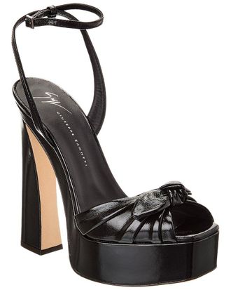Giuseppe Zanotti Gabriiela Wedge 145 Leather Platform Sandal