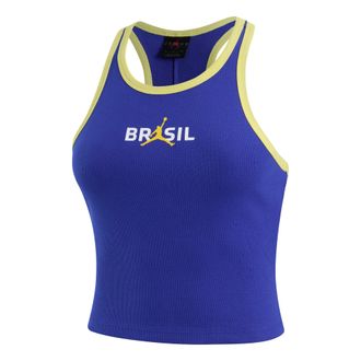 Nike Jordan (WMNS) Air Jordan Brazil Sleeveless Tank Royal Yellow Pulse II5404-417