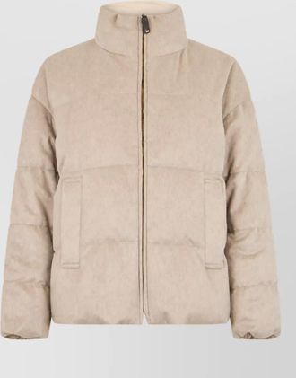 Max Mara reversible padded camel hair jacket