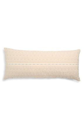 Boll & Branch Tideline Decorative Pillow Cover in Natural/cream at Nordstrom