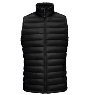 SOLS Mens Wilson Lightweight Padded Bodywarmer (Black) - Size X-Large